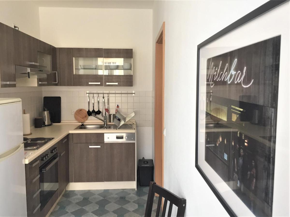 Ferienwohnung Leutzsch am Leipziger Auenwald Exterior foto