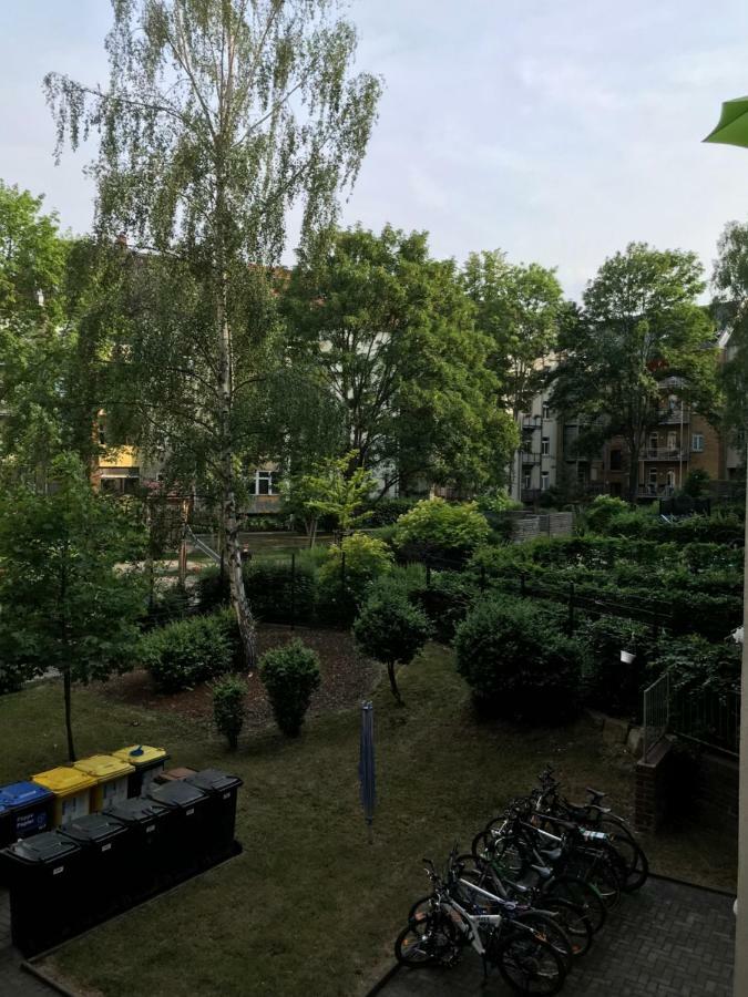 Ferienwohnung Leutzsch am Leipziger Auenwald Exterior foto